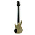 Used Ibanez EDB600 ERGODYNE Modern Metal Bass Guitar Goldtop 4-String 40009-S000318063 View 4