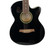 Used Ibanez AEG5E-BKN Laminate Top Acoustic Guitar Black 41120-S000039501 View 1