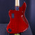 Used Squier JAGUAR V VINTAGE MODIFIED 5 STRING Bass Guitar Red 5-String 41140-S000141572 View 8