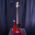 Used Squier JAGUAR V VINTAGE MODIFIED 5 STRING Bass Guitar Red 5-String 41140-S000141572 View 2