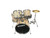 Used Tama ROCKSTAR Drum Kit White 41134-S000010105 View 2