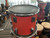 Used Cannon Percussion 4 PC SHELL KIT AS IS NO RESO HOOPS Drum Shell Kit Red 40012-S000318567 View 2