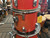 Used Cannon Percussion 4 PC SHELL KIT AS IS NO RESO HOOPS Drum Shell Kit Red 40012-S000318567 View 3