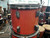 Used Cannon Percussion 4 PC SHELL KIT AS IS NO RESO HOOPS Drum Shell Kit Red 40012-S000318567 View 7