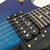 Used Oscar Schmidt OE-30DL Delta King Semi-Hollow Electric Guitar Blue 40051-S000120409 View 7
