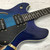 Used Oscar Schmidt OE-30DL Delta King Semi-Hollow Electric Guitar Blue 40051-S000120409 View 6
