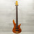 Used Ibanez SR805 Bass Guitar Amber 40015-S000343307 View 4