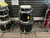 Used Tama SWINGSTAR 3 PIECE Drum Shell Kit Black 40012-S000318597 View 1