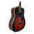 Used Yamaha FG830 Laminate Top Acoustic Guitar Sunburst 41117-S000057275 View 4