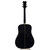 Used Dean Ax D Mah Cbk Acoustic Guitar Black 41119-S000039631 View 7
