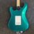 Used Squier AFFINITY STRATOCASTER HSS S Type Electric Guitar Green 6-String 40111-S000197384 View 4
