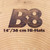 Used Sabian B8 Hi Hat Cymbals 14" 40042-S000277797 View 3