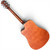 Used Carlo Robelli C600 Solid Top Acoustic Guitar Natural 41130-S000012996 View 4