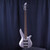 Used Yamaha RBX374 BASS Bass Guitar Silver/Gray 4-String 41140-S000141699 View 2
