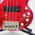 Used Cort CURBOW 4 BASS Bass Guitar Red 4-String 40042-S000277841 View 7