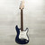 Used Squier Affinity Series Stratocaster Electric Guitar Blue 40015-S000343430 View 4