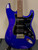 Used Squier AFFINITY STRAT HSS S Type Electric Guitar Blue 6-String 41129-S000021079 View 2