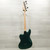 Used Squier Paranormal Rascal Bass HH Bass Guitar Green 40015-S000343458 View 7