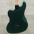 Used Squier Paranormal Rascal Bass HH Bass Guitar Green 40015-S000343458 View 3