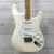 Used Fender 2016 Standard Stratocaster Electric Guitar White 40051-S000120442 View 1