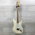 Used Fender 2016 Standard Stratocaster Electric Guitar White 40051-S000120442 View 2