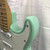 Used PARTSCASTER W/GILMOUR MOD S Type Electric Guitar Green 6-String 41125-S000043064 View 3