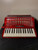 Used Yamaha YA-21 RED ACCORDION 21-BUTTONS/2.8 OCT. Accordion 41129-S000021136 View 2