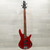 Used Ibanez GSR200 Bass Guitar Red 40015-S000343574 View 4