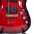 Used Schecter C-1 PLUS S Type Electric Guitar Red 6-String 40042-S000277973 View 7