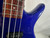 Used Ibanez GSR 200 Bass Guitar Blue 4-String 40012-S000318890 View 4