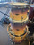Used Tama STARCLASSIC 3 PIECE SHELLS Drum Kit Custom Graphics 20" Kick Drum 41116-S000054289 View 1