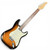 Used J Reynolds 3 COLOR SUNBURST STRAT STYLE S Type Electric Guitar Tobacco Sunburst 6-String 41130-S000013017 View 1