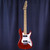 Used PARTSCASTER HANDWOUND P90S S Type Electric Guitar Red 6-String 41140-S000141985 View 2