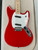 Used Squier SONIC MUSTANG Offset Double Cutaway Electric Guitar Red 6-String 41131-S000014022 View 2