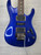 Used Ibanez S470 MIK Super S Electric Guitar Blue 6-String 41124-S000214709 View 2