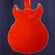 Used Harmony COMET Semi-Hollow Electric Guitar Red 6-String 41140-S000142011 View 8