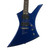 Used Jackson Kelly JS32T Pointy Electric Guitar Blue 6-String 41117-S000057399 View 1