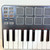 Used Akai MPK MINI LAPTOP PRODUCTION KEYBOARD Keyboard 25-Key 41108-S000067208 View 3