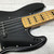Used Squier Classic Vibe 70s Jazz V Bass Guitar Black 5-String 40051-S000120481 View 6