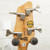 Used Washburn Hammerhead RB-2002 Bass Guitar Natural 40015-S000343805 View 6