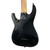 Used LTD MH-17 Double Cut Electric Guitar Black 7-String 41117-S000057481 View 4