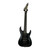 Used LTD MH-17 Double Cut Electric Guitar Black 7-String 41117-S000057481 View 3