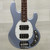 Used Sterling By Ernie Ball Sub Series Stingray HH Bass Guitar Blue 40015-S000343843 View 1