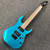 Used Ibanez GIO 7 STRING Modern Metal Electric Guitar Blue 7-String 40111-S000197593 View 2