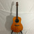 Used Ovation 1711 BALLADEER Vintage Solid Top Acoustic Guitar Natural 41128-S000116263 View 8