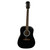 Used SIGNATURE SERIES SA41BKCH Laminate Top Acoustic Guitar Black 41120-S000039656 View 3