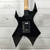 Used BC Rich Warlock Dark Arts With Active EMGs Pointy Electric Guitar Black 40051-S000120517 View 3