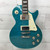 Used Epiphone Les Paul Standard Plus Top Electric Guitar Blue 40051-S000120521 View 1