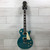 Used Epiphone Les Paul Standard Plus Top Electric Guitar Blue 40051-S000120521 View 2