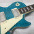 Used Epiphone Les Paul Standard Plus Top Electric Guitar Blue 40051-S000120521 View 6